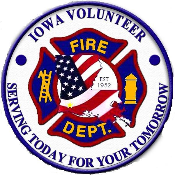 badge for Iowa Fired Department