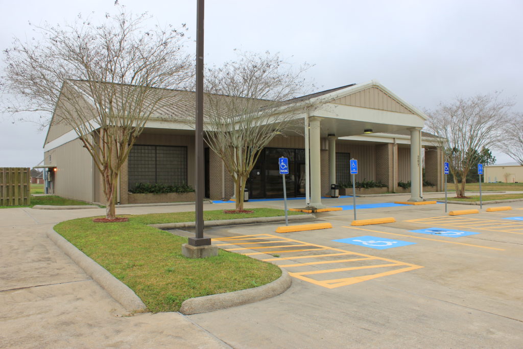 Side view of Community Center