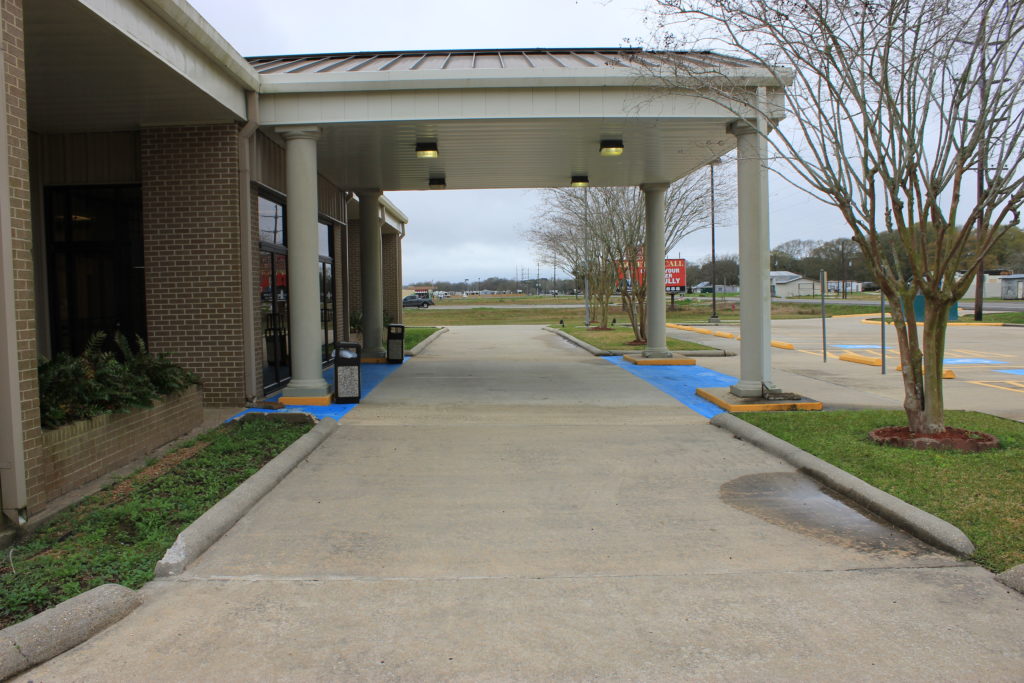 Front entrance of Community Center