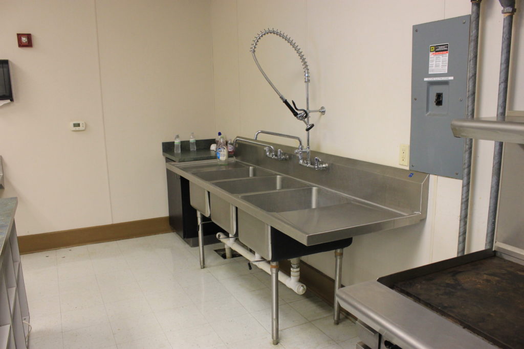 commercial kitchen sink