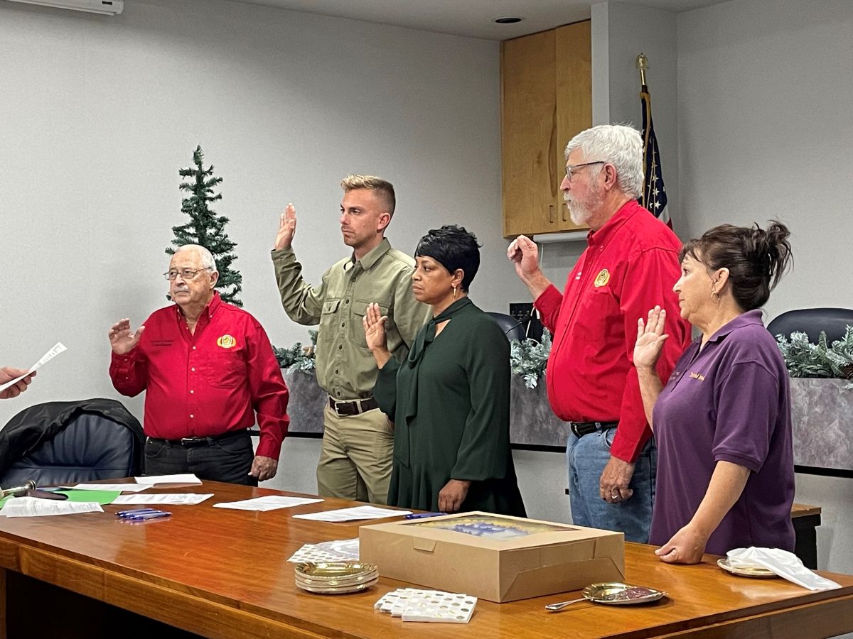 Swear-In of Council Members ceremony.